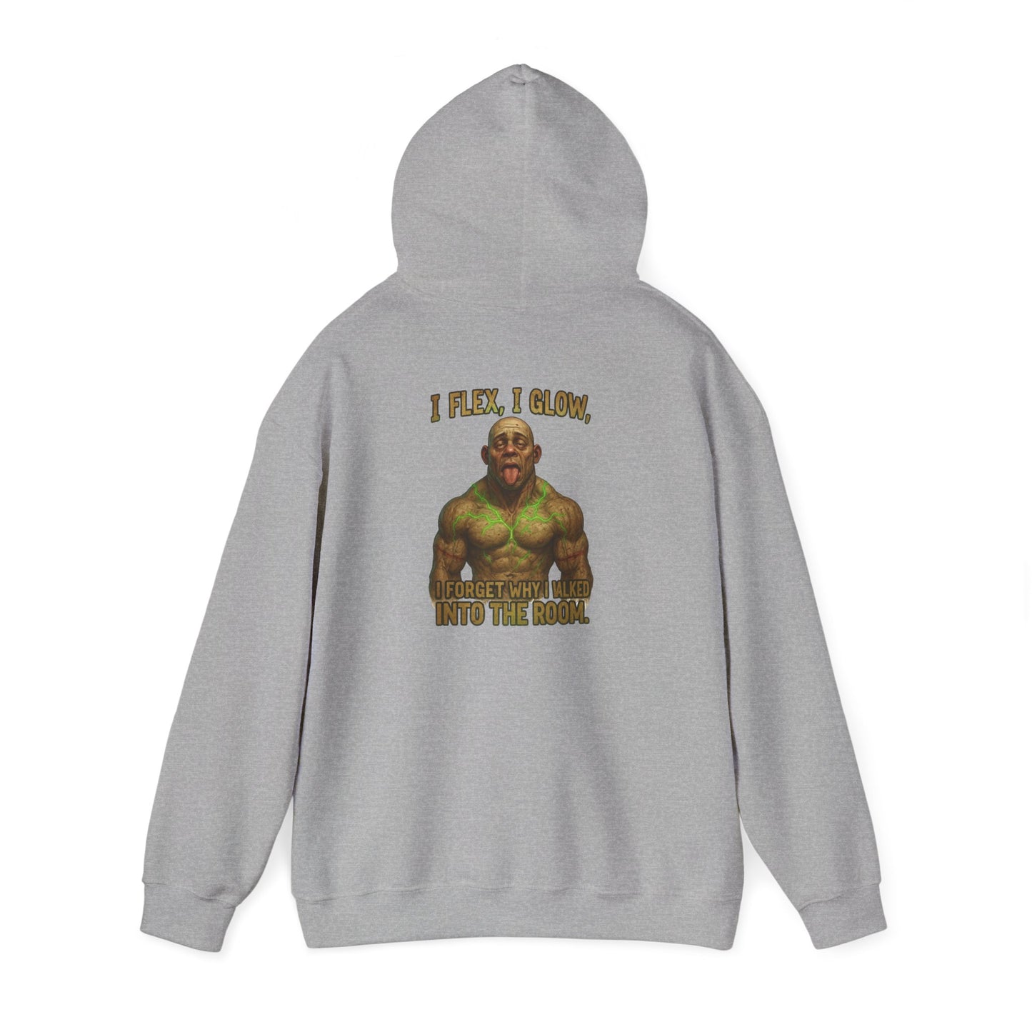 Hulk Workout Hoodie – 'I PUMP IRON... INTO THE VOID' Graphic Sweatshirt
