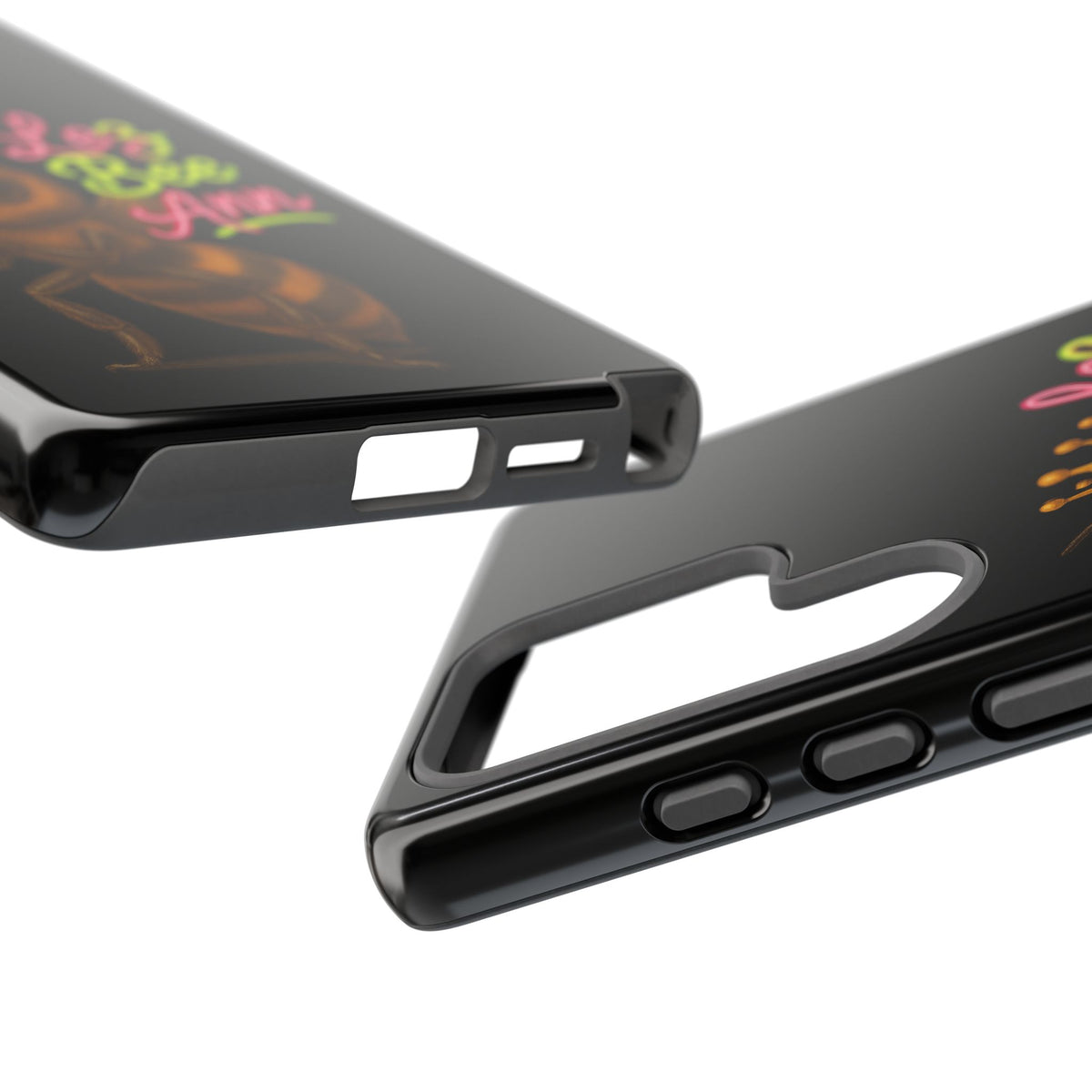 Phone Case — 'Lez Bee Ann' Queen Bee Tough Protective Cover