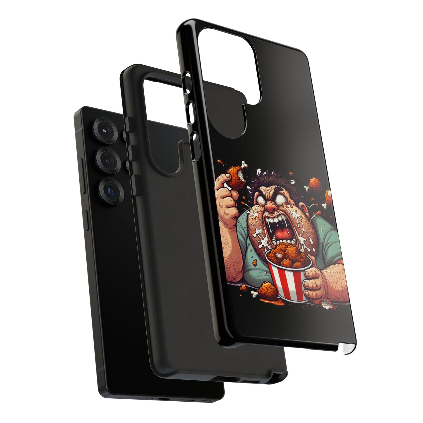 Phone Case — "Tough Cases" Chicken Wing Feast Graphic