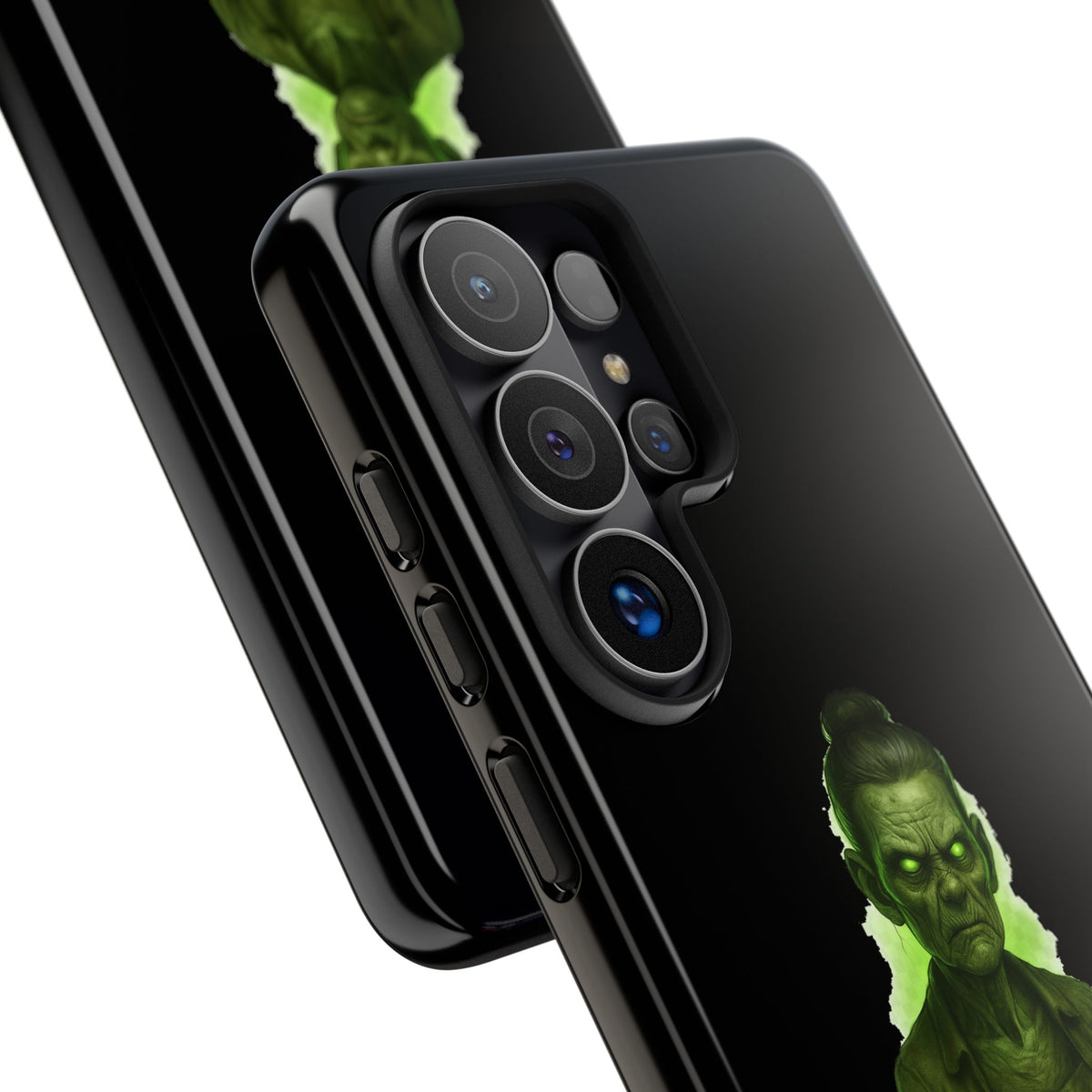 Spooky Green Ghost Phone Case — "I Baked Cookies, They Scream Now" Horror iPhone Cover