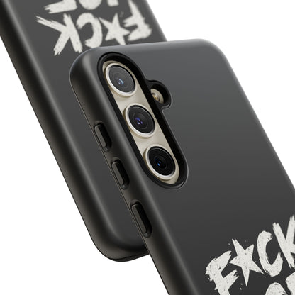 Phone Case — “F*ck Ice” Bold Protest Graphic Protective Case