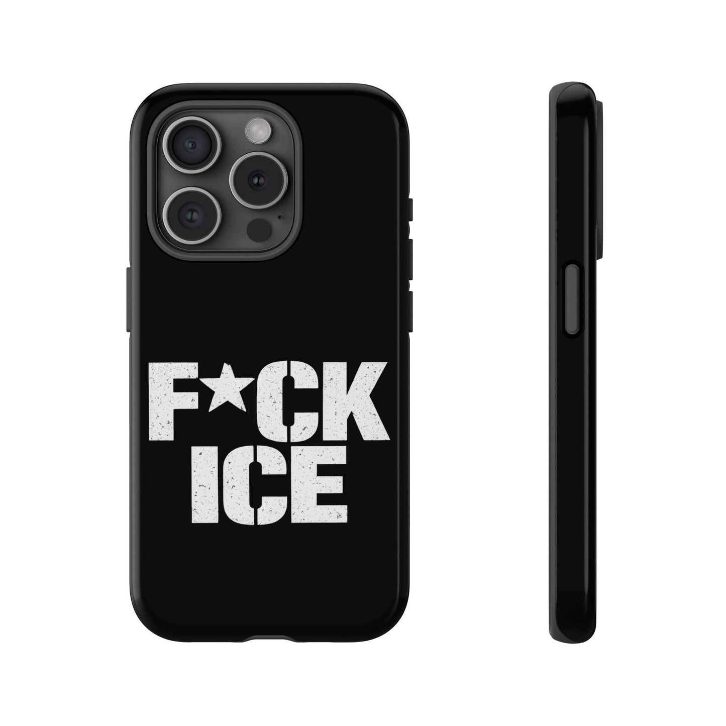 Phone Case — “F*CK ICE” Bold Protest Protective Cover