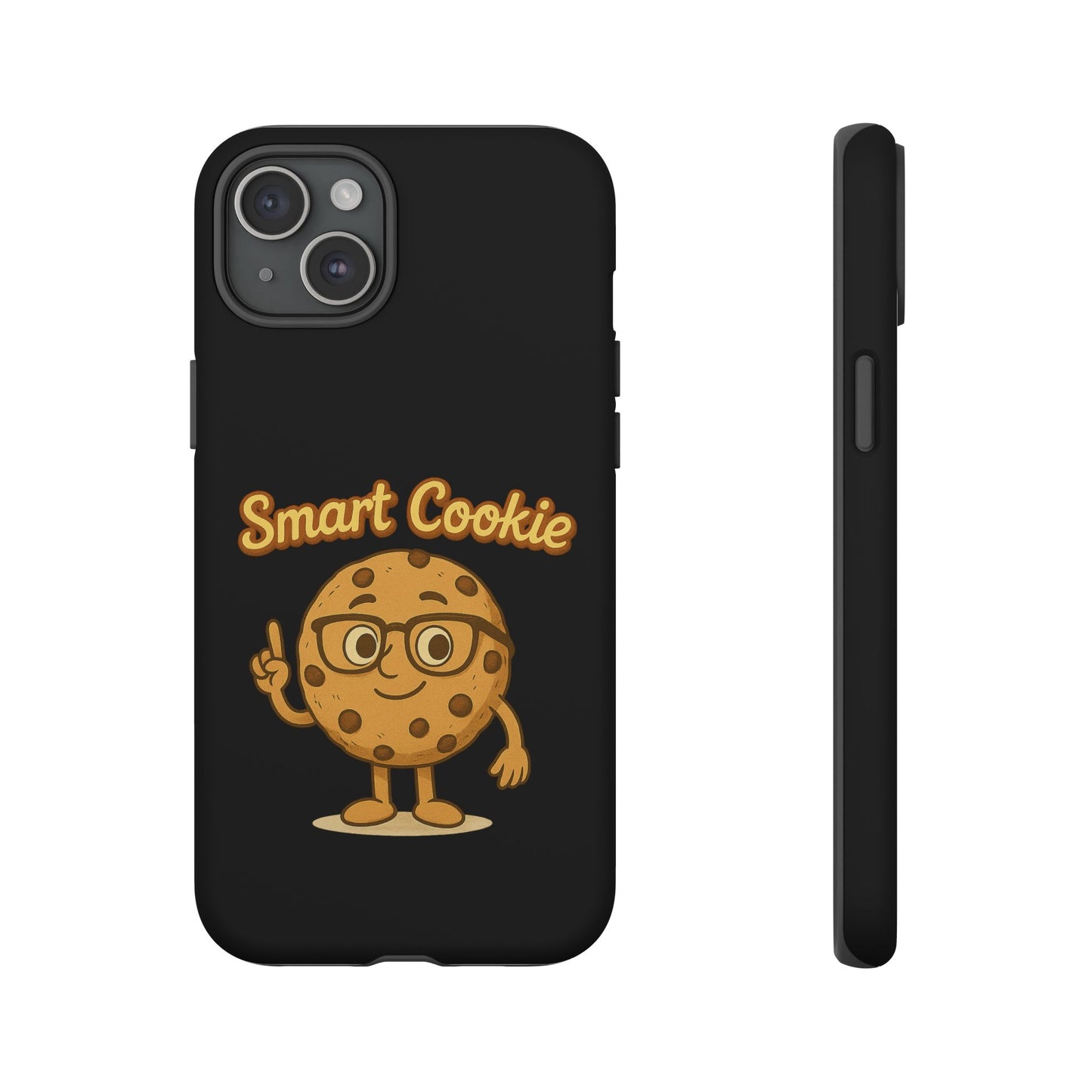 Phone Case — "Smart Cookie" Cute Cartoon Cookie Protective Cover