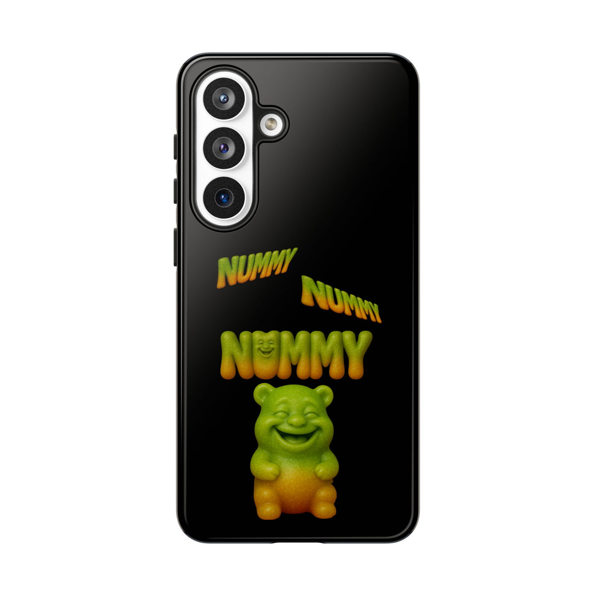 Nummy Gummy Phone Case — Cute Retro Green Gummy Bear Protective Case