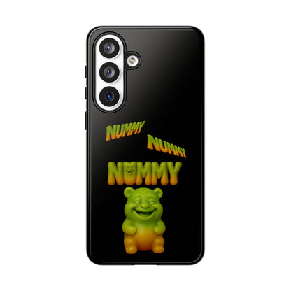 Nummy Gummy Phone Case — Cute Retro Green Gummy Bear Protective Case
