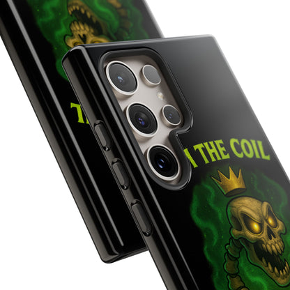 Tough Cases — “I Am The Coil In Your Nightmares” Skull Snake Shockproof Phone Case