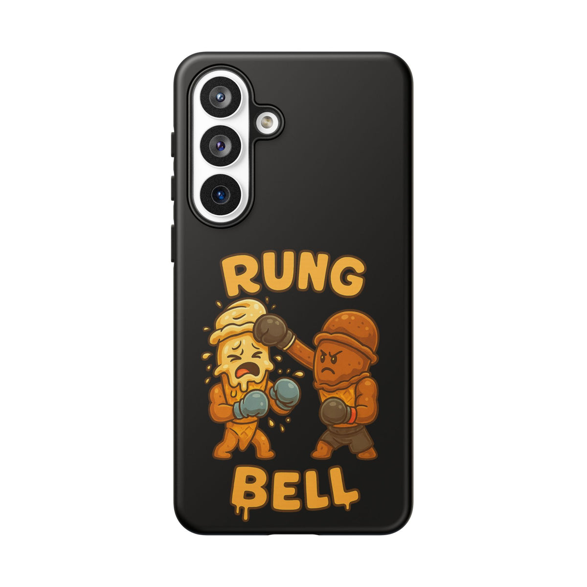 Phone Case — "Rung Bell" Boxing Cartoon Protective Cover