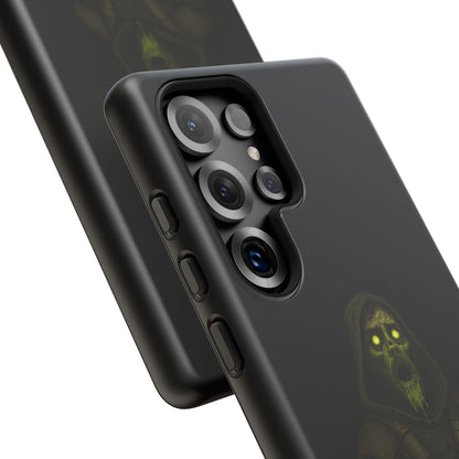 Phone Case — 'Toxic? Nah, Just Prophetically Unpleasant' Neon Grim Reaper Protective Cover