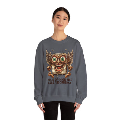 Your Opinion Has Less Absorbency – Flying Maxipad Sweatshirt