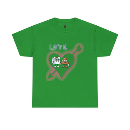 "Love Knows No Bounds" Funny TP & Poop Emoji