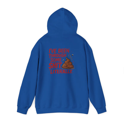I've Been Through Some Shit Literally Hoodie — Funny Graphic Pullover