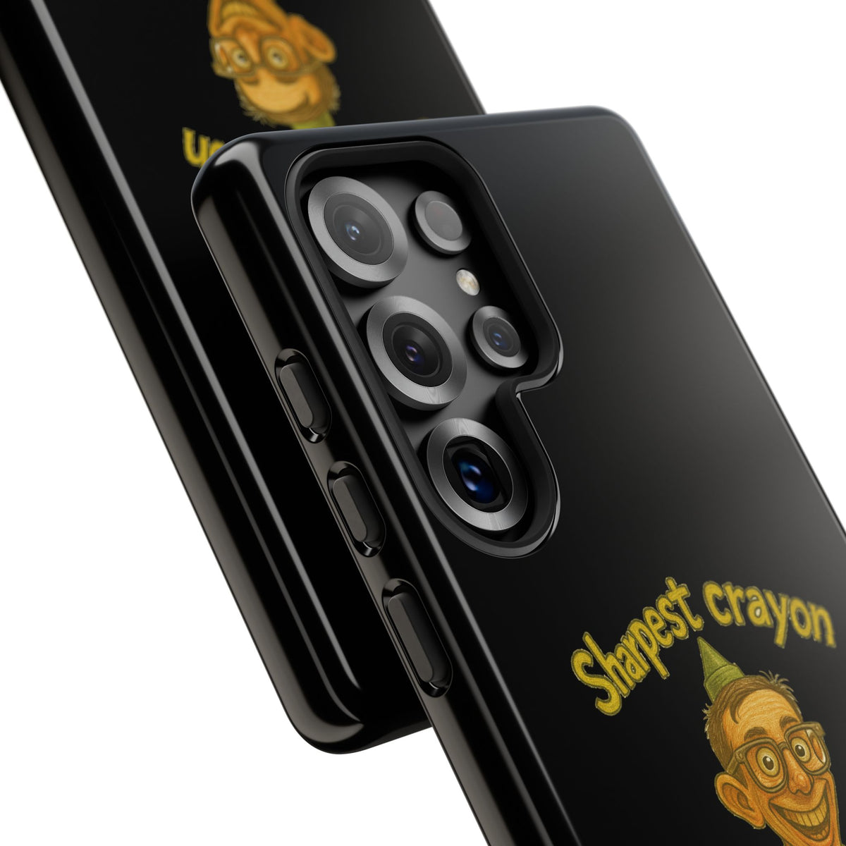 Phone Case — "Sharpest Crayon in the Tool Shed" Retro Teacher/Geek Protective Cover