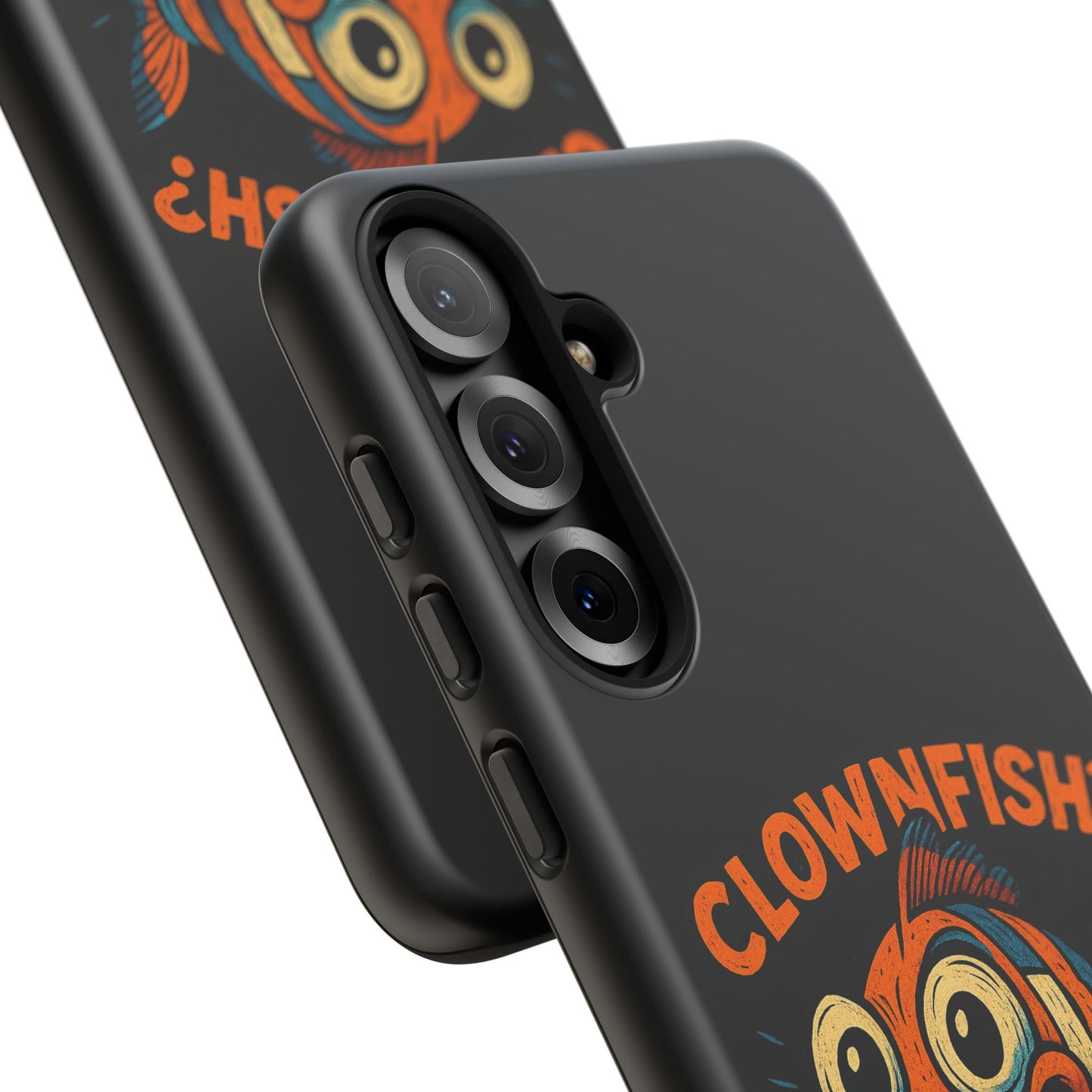 Phone Case — “Clownfish? I’m a Killer Joke.” Funny Creepy Fish Graphic
