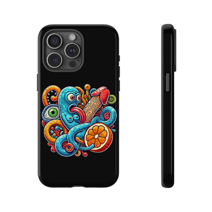 Octopus Surf Phone Case — Colorful Nautical Art Protective Phone Cover