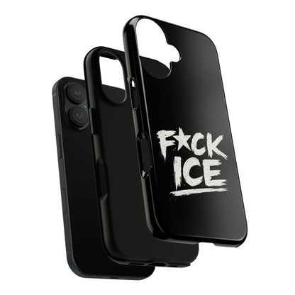 Phone Case — “F*ck Ice” Bold Protest Graphic Protective Case