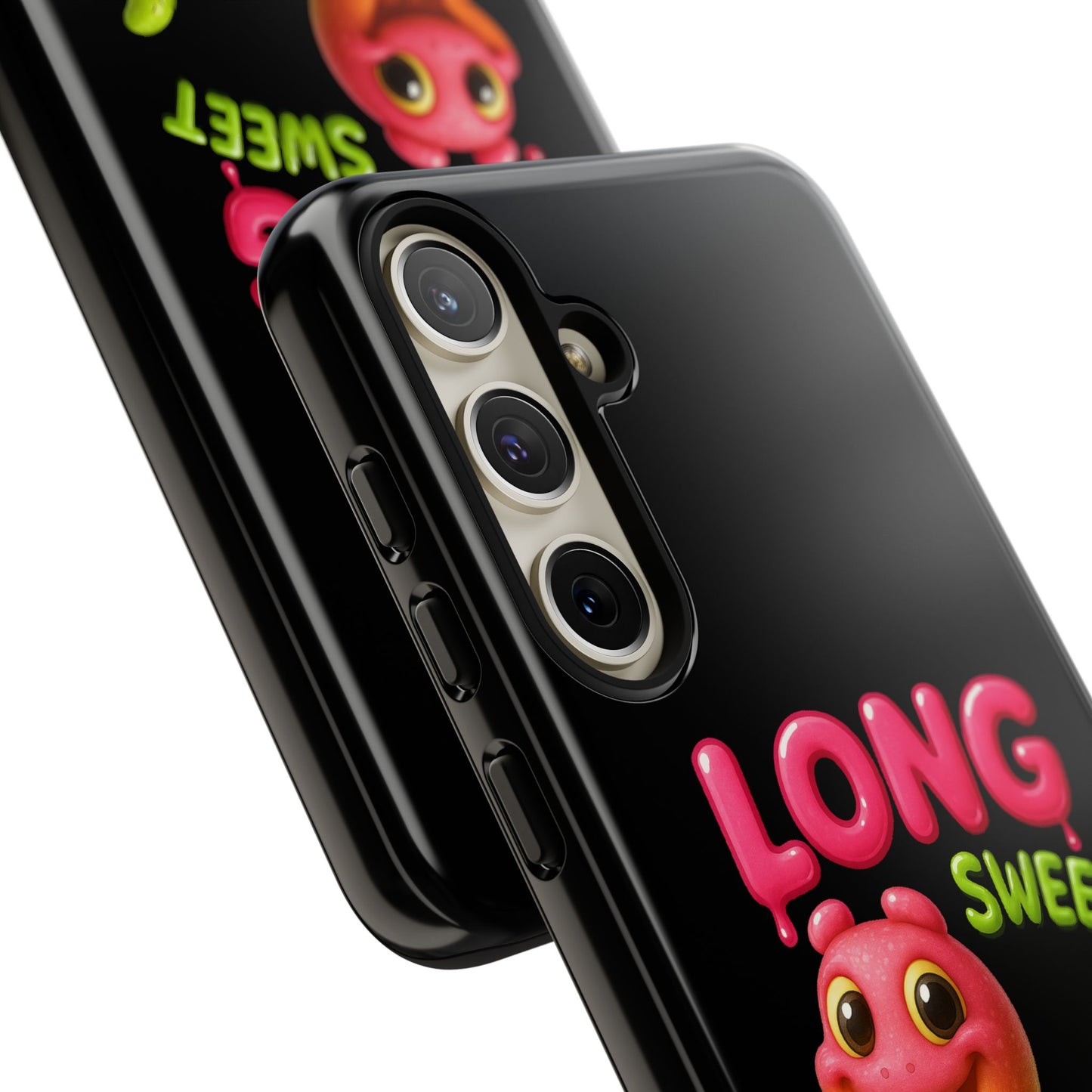 Phone Case — "Long Sweet Sticky" Cute Candy Snake Protective Case