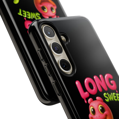 Phone Case — "Long Sweet Sticky" Cute Candy Snake Protective Case