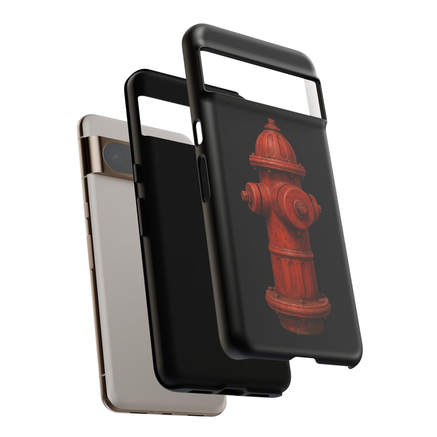 Red Fire Hydrant Phone Case — Tough Protective iPhone Cover