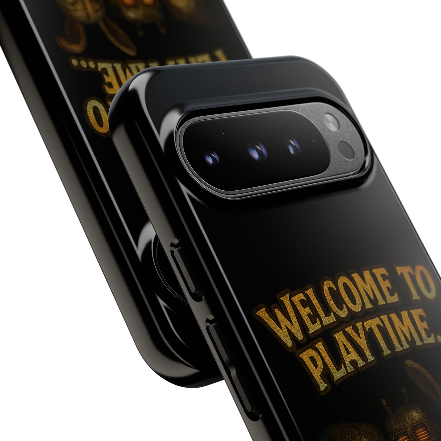 Phone Case — "Welcome to Playtime... Permanently." Horror Game Character Protective Case