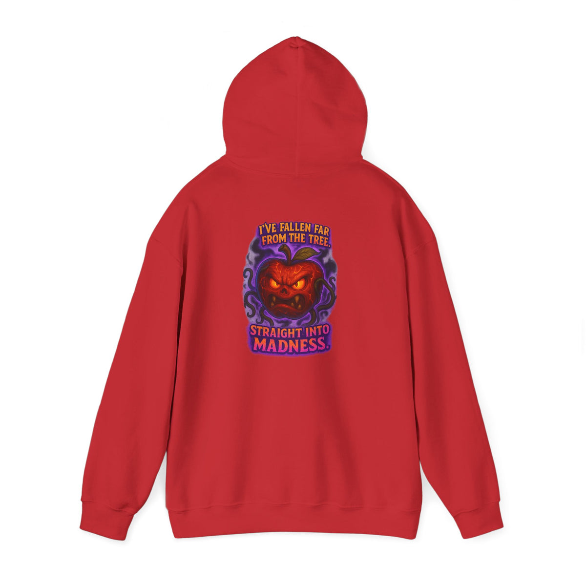 Pumpkin Demon Hoodie — "Straight Into Madness" Halloween Sweatshirt