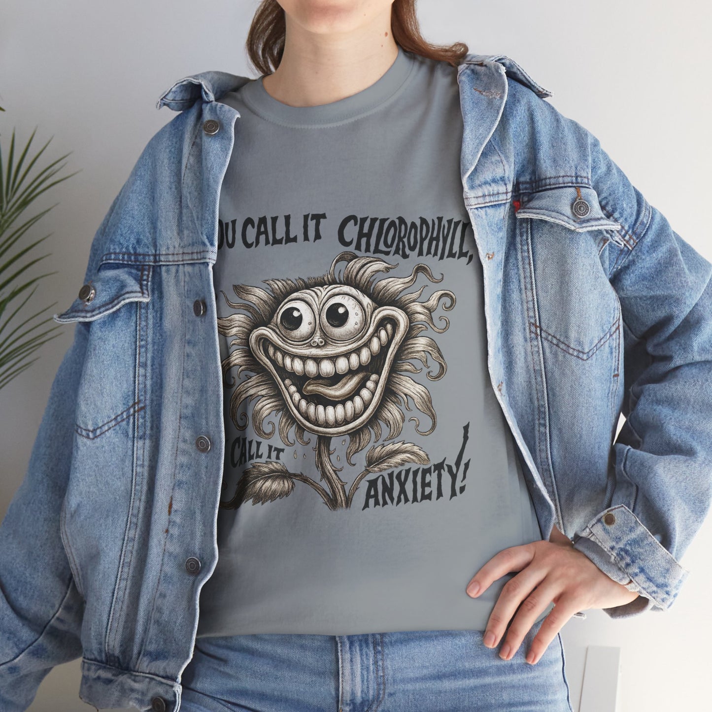 Chlorophyll & Anxiety – Twisted Sunflower Tee