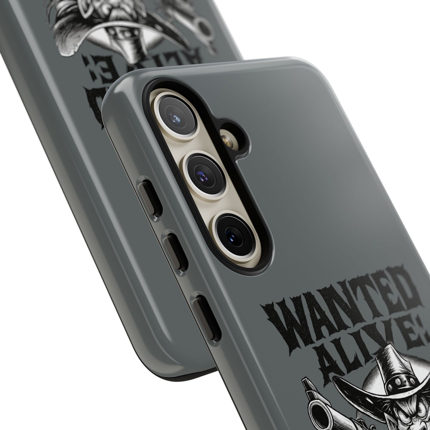 Phone Case — "Wanted Alive!" Cowboy Chewin' Tobacco Graphic