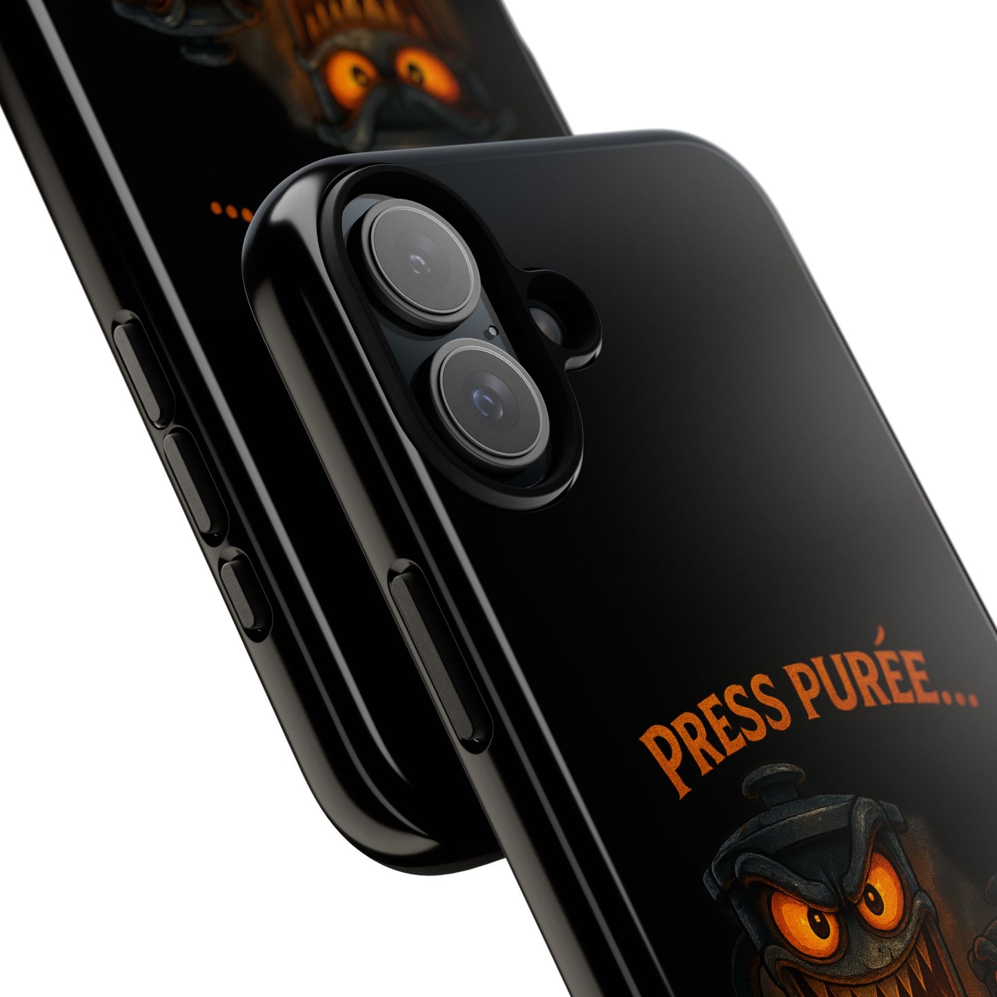 Phone Case - 'Press Purée...and Pray' Halloween Horror Protective Cover