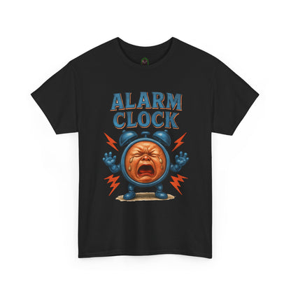 Alarm Clock crying face Tee | Funny Retro Alarm Clock design