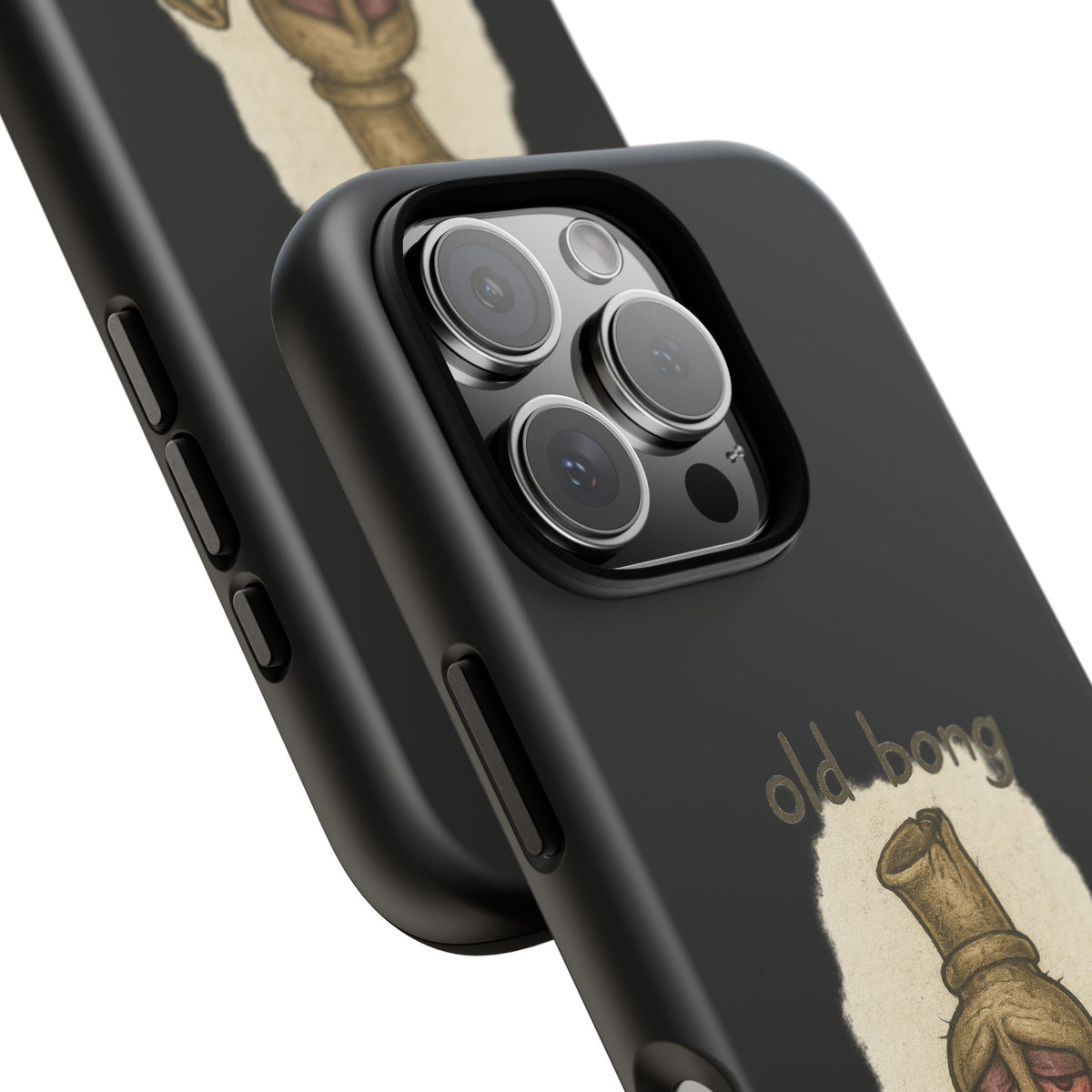 Phone Case — 'Old Bong' Funny Stoner Illustration, "This Is My Life's Bong"
