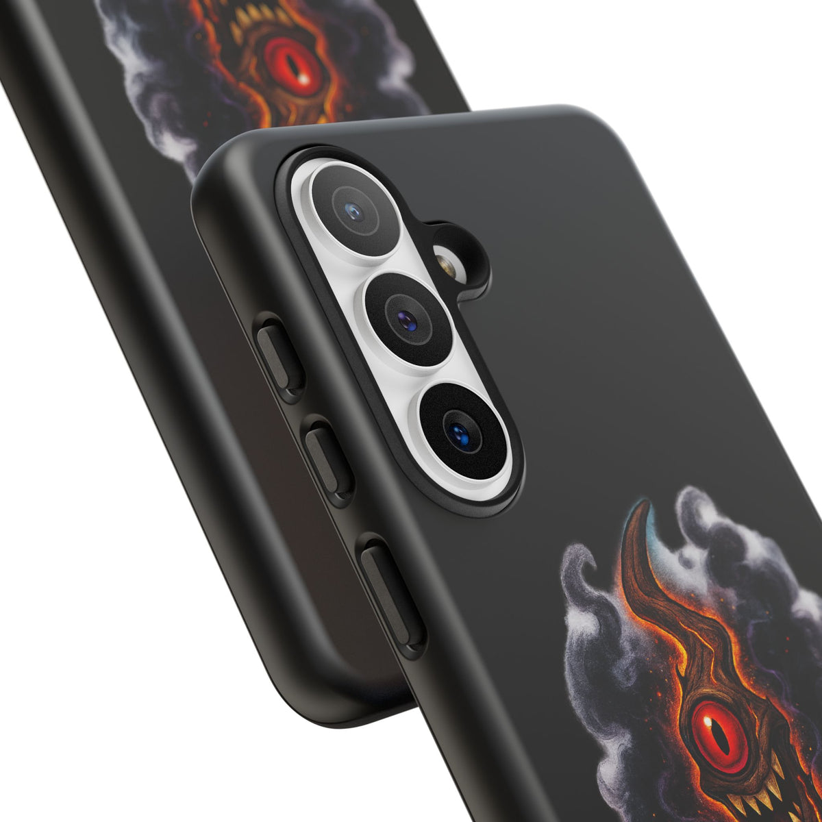 Phone Case — Fiery One‑Eye Demon with "I See Your Soul... And It's Disappointing"