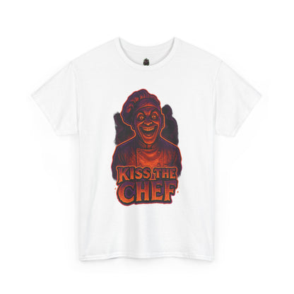 Kiss the Chef T-Shirt | Retro Neon Chef Illustration