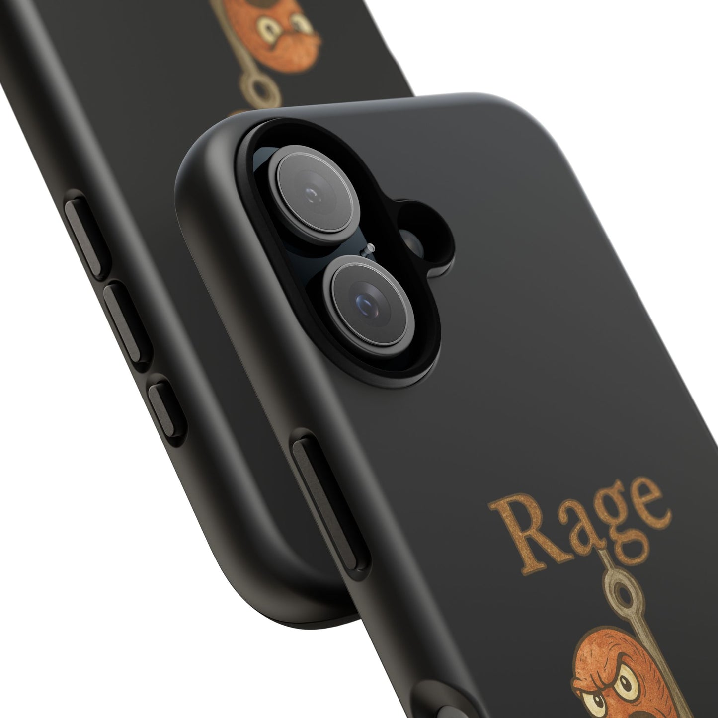 Phone Case — "Rage Bait" Angry Worm Fishing Design