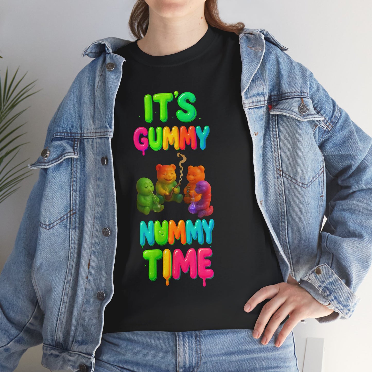 It’s Gummy Nummy Time – Trippy Gummy Bear Smoke Sesh Tee