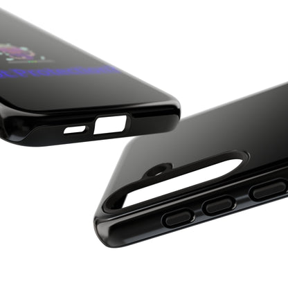 Phone Case — 'Got Protection?' Cute Purple Alien Anti-Shock Protective Cover