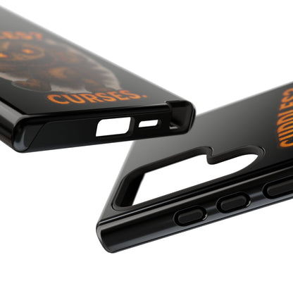 Phone Case — 'Cuddles? Curses.' Voodoo Doll Gothic Protective Case