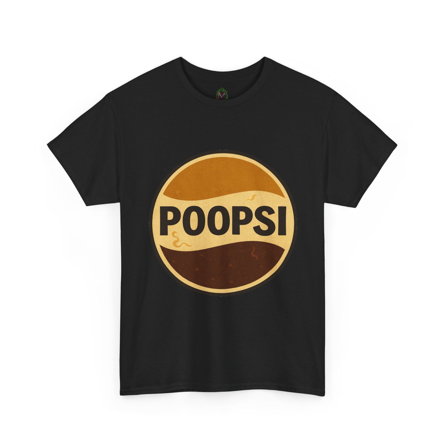 POOPSI logo tee | Retro soda parody shirt