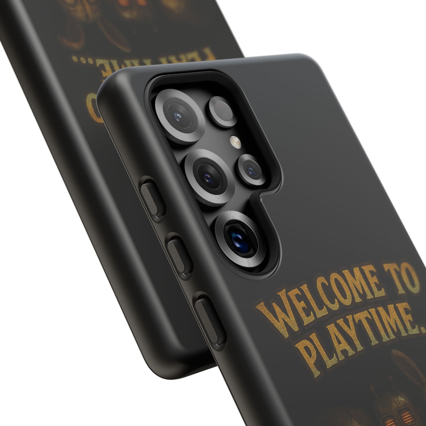 Phone Case — "Welcome to Playtime... Permanently." Horror Game Character Protective Case