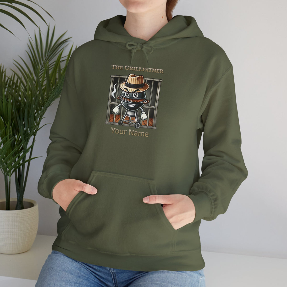The Grillfather Hoodie – Mafia Chef Edition