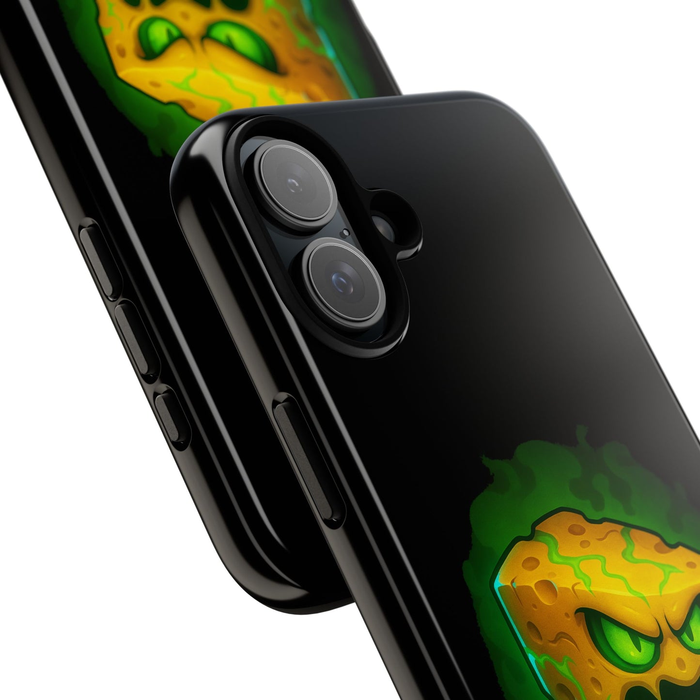Phone Case — 'Smell That? It's Fear.' Spooky Cheese Monster Protective Case