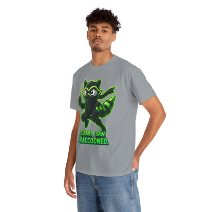 I Came. I Saw. I Raccooned. – Ninja Raccoon T-Shirt