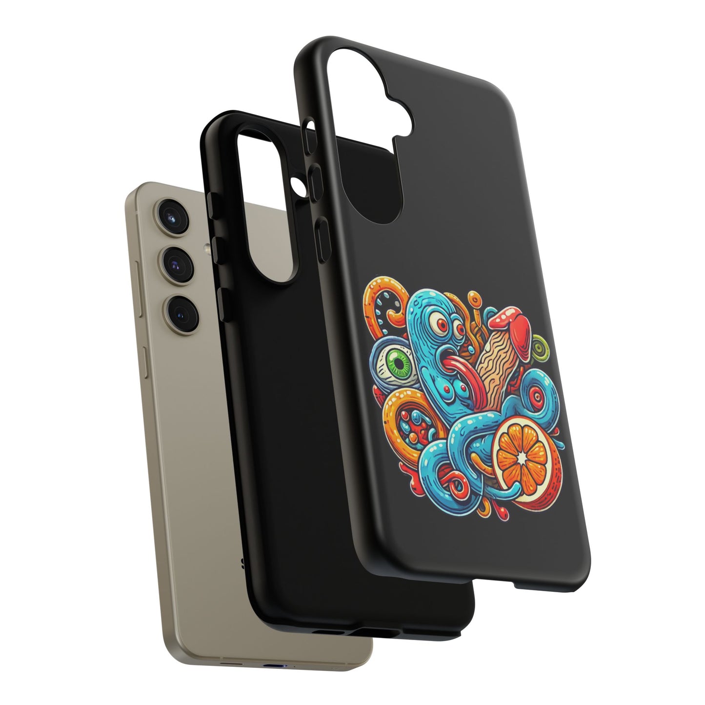 Octopus Surf Phone Case — Colorful Nautical Art Protective Phone Cover