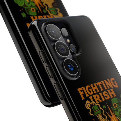 Phone Case — "Fighting Irish: Luck Ran Out, Fists Didn’t" St. Patrick’s Protective Cover