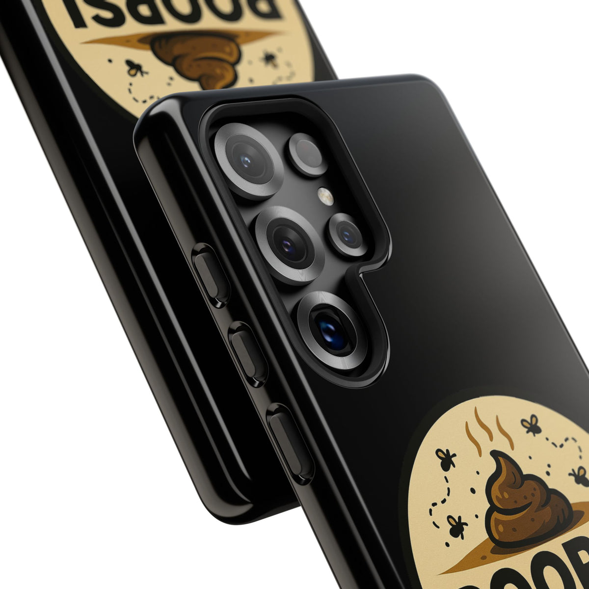 Phone Case — 'POOPSI' Funny Poop Logo Protective Cover