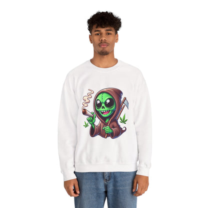 Stoner Reaper Alien Crewneck