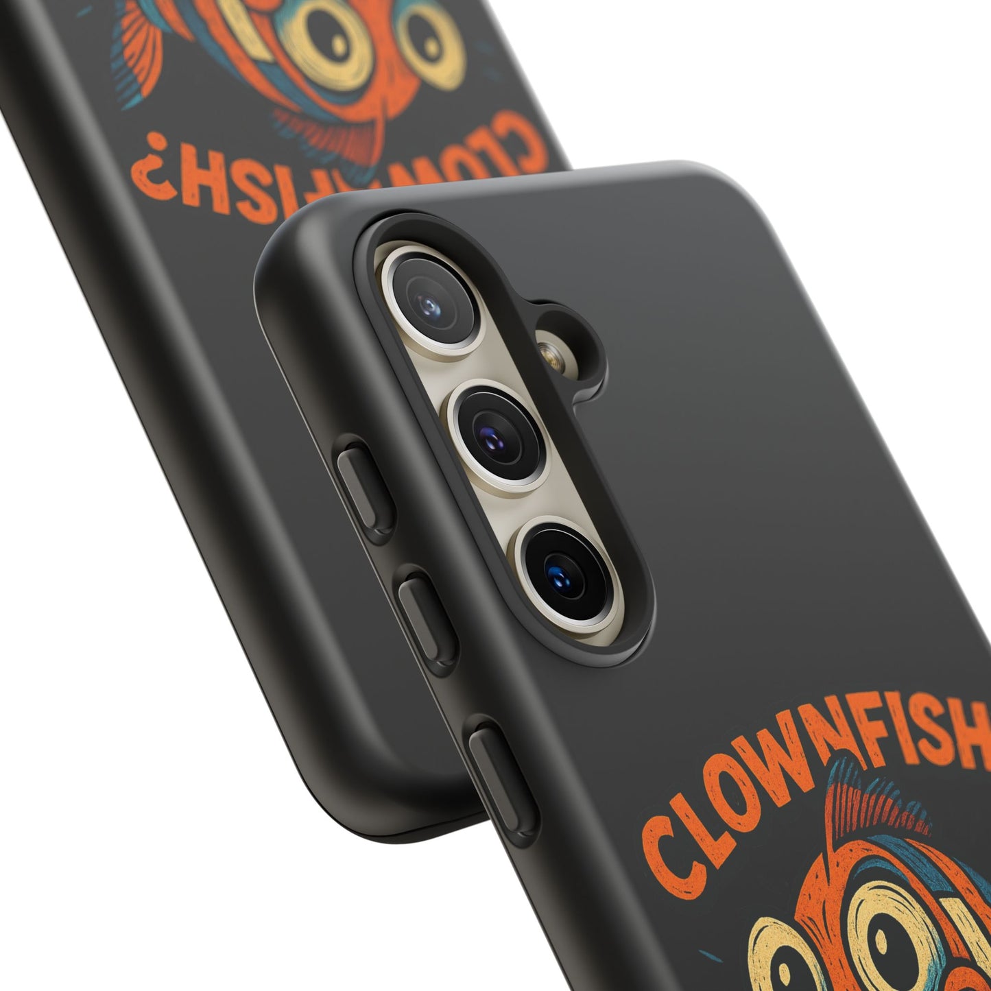 Phone Case — “Clownfish? I’m a Killer Joke.” Funny Creepy Fish Graphic