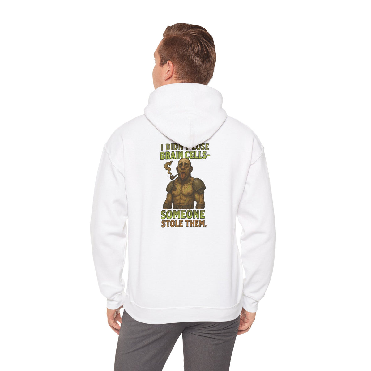 Doomguy "I Had My Brains Stolen" Graphic Hoodie