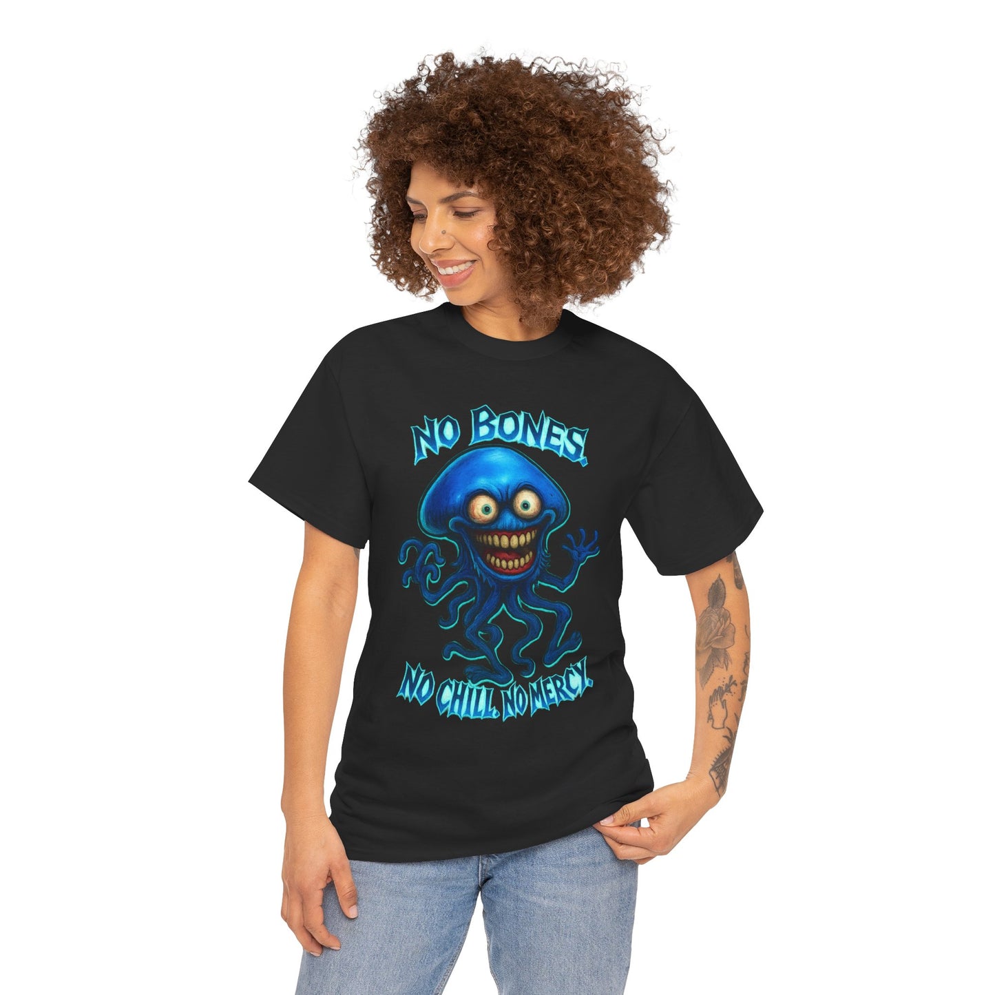 No Bones, No Chill, No Mercy – Jellyfish T-Shirt