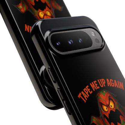 Phone Case - 'Tape Me Up Again and I'll Haunt Your Tree' Halloween Ghost Design