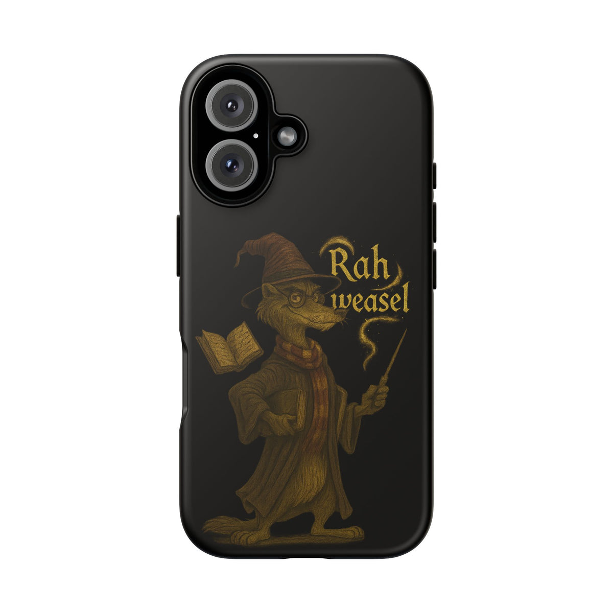 Rah Weasel Wizard Phone Case — Cute Fantasy Magical Creature iPhone Cover