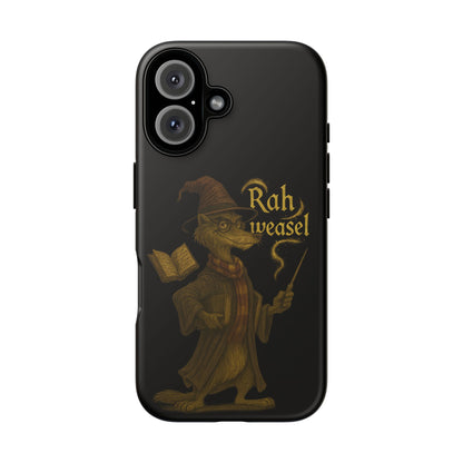 Rah Weasel Wizard Phone Case — Cute Fantasy Magical Creature iPhone Cover